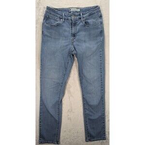 Levi's Mid Rise Skinny Jeans Women's 10M 30x32 Light Wash Y2K Normcore Capsule